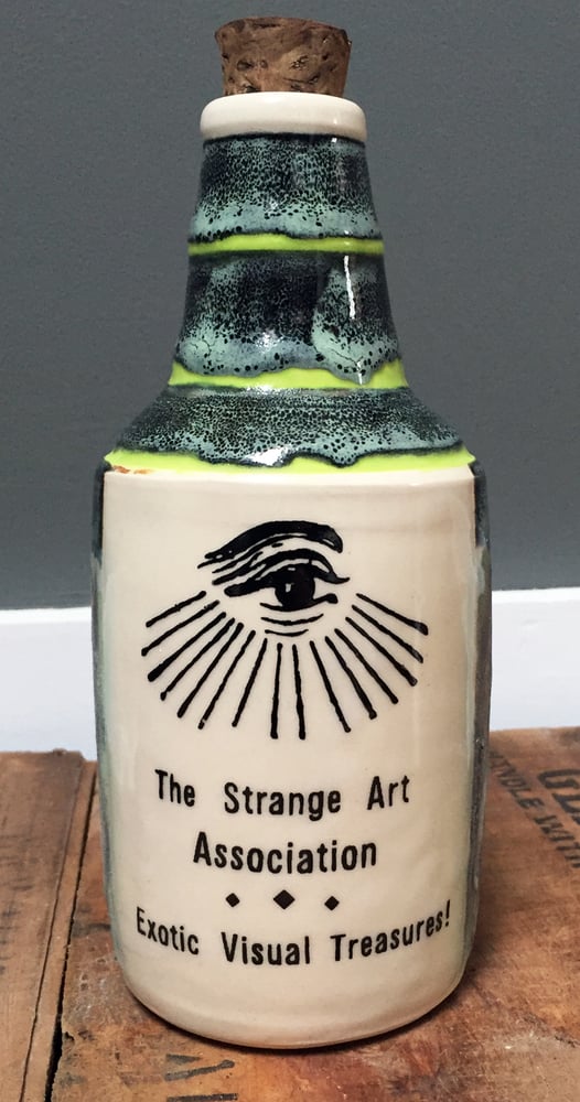 Image of Ceramic Bottle 33 - Strange Art Association