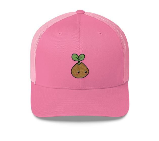 Image of Embroidery Seedling Sprout Hats