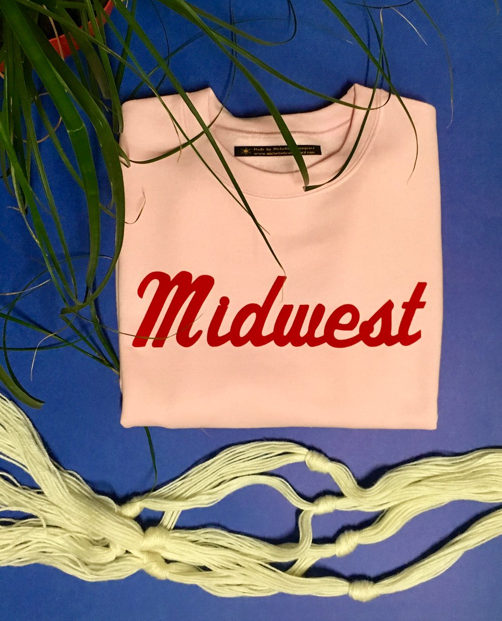 Midwest Unisex Flock Sweatshirt - Pink Edition