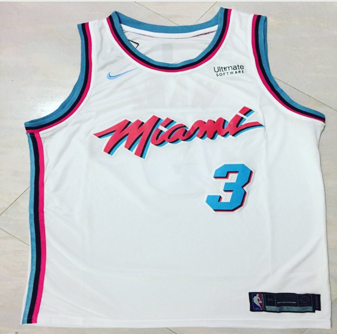 d wade miami vice jersey