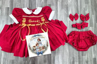 Image 2 of Harrods Christmas dress PREORDER ONLY
