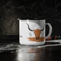 Out West Enamel Mug