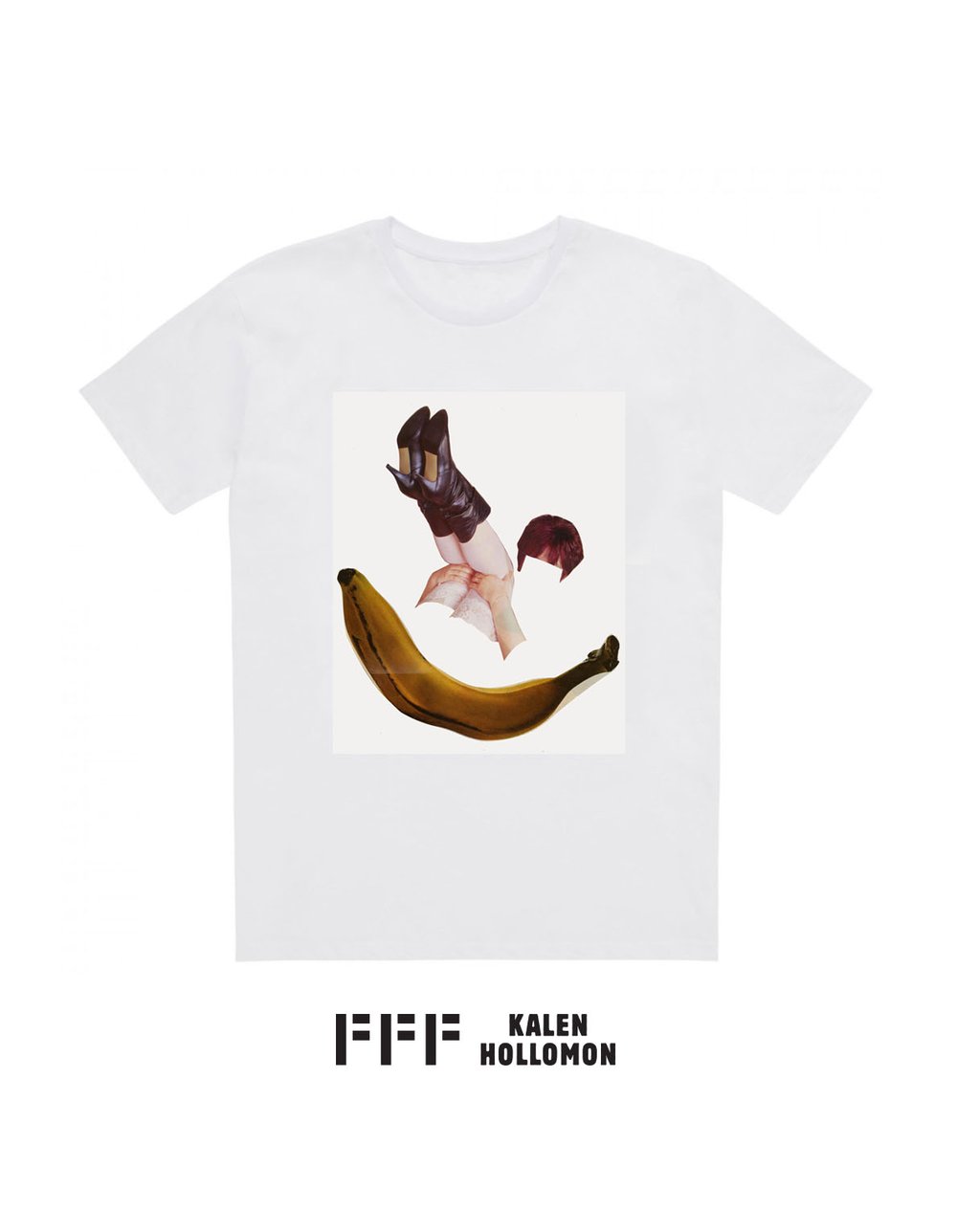 Image of FFF X Kalen Hollomon T-Shirt (Banana)