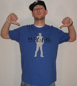 Image of HWIC Tee(Blue)