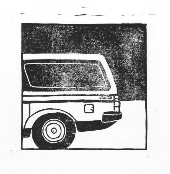 Image of 1991 Volvo Print