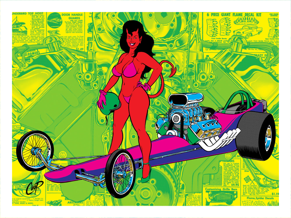 Image of LONESTAR ROUNDUP 2018 silkscreen print