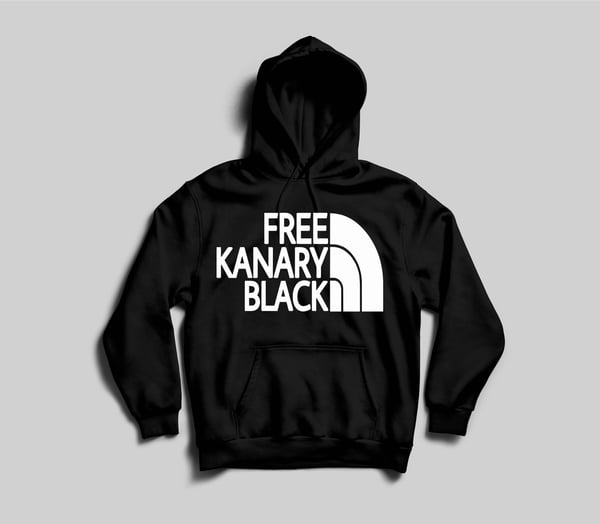 Image of Black free Kanary black hoodie