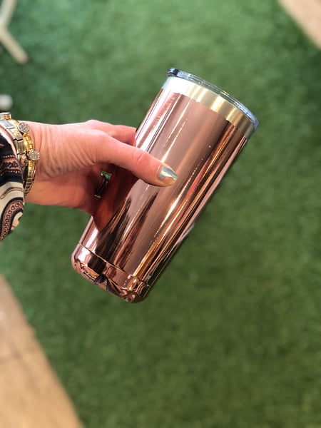 Image of Chilli Rose Gold Tumbler