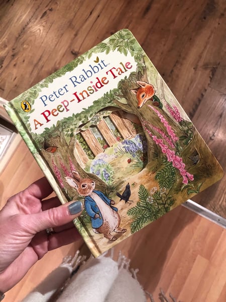 Image of Peter Rabbit A peep inside tale book