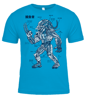 ANATOMY OF THE PREDATOR T-SHIRT