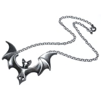 Image 3 of Vampira necklace in sterling silver