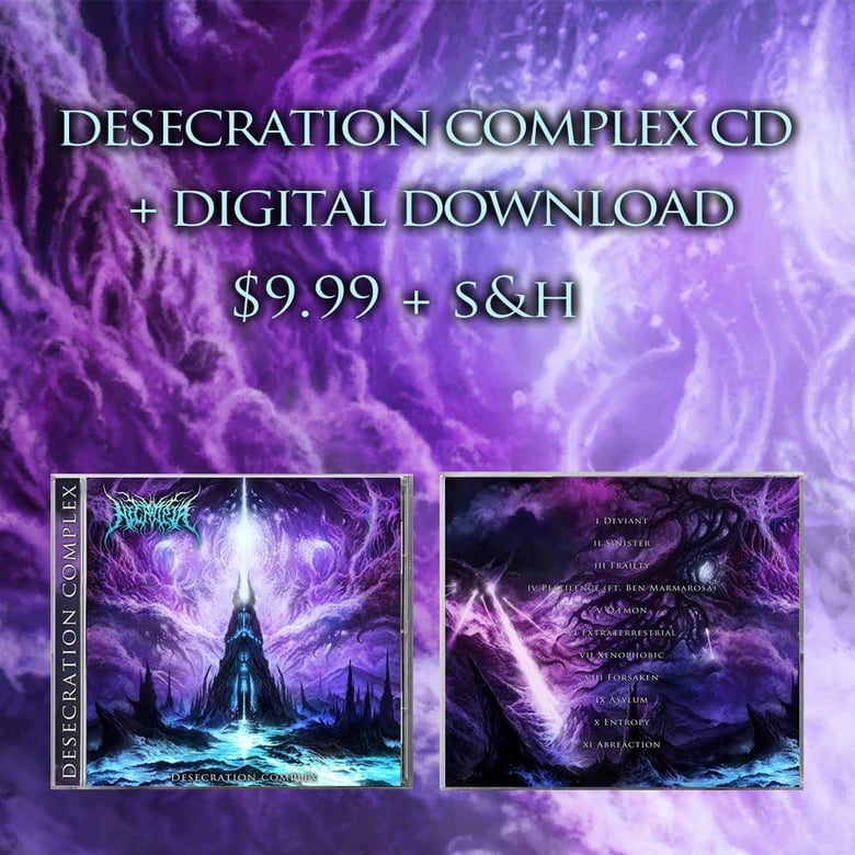 Image of Desecration Complex CD + Digital Download