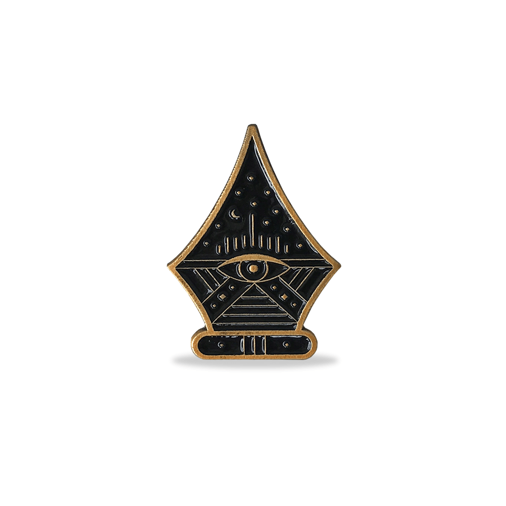 Image of The All Seeing Nib - Lapel Pin