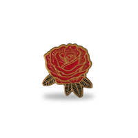 Image 1 of Mighty Rose - Lapel Pin