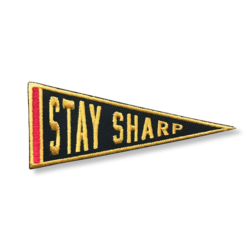 Image of Stay Sharp - Patch