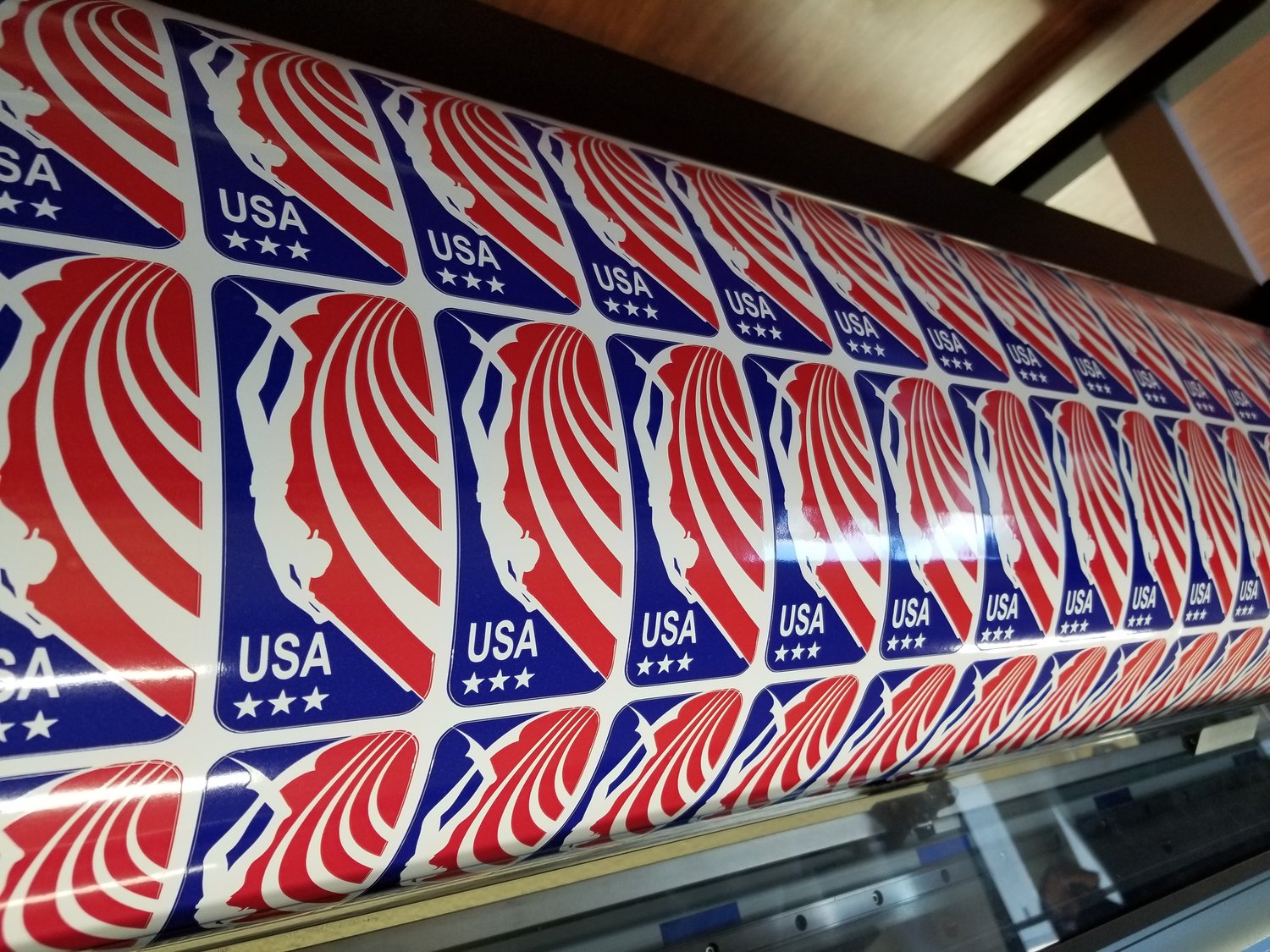 Image of Team usa spearfishing decals