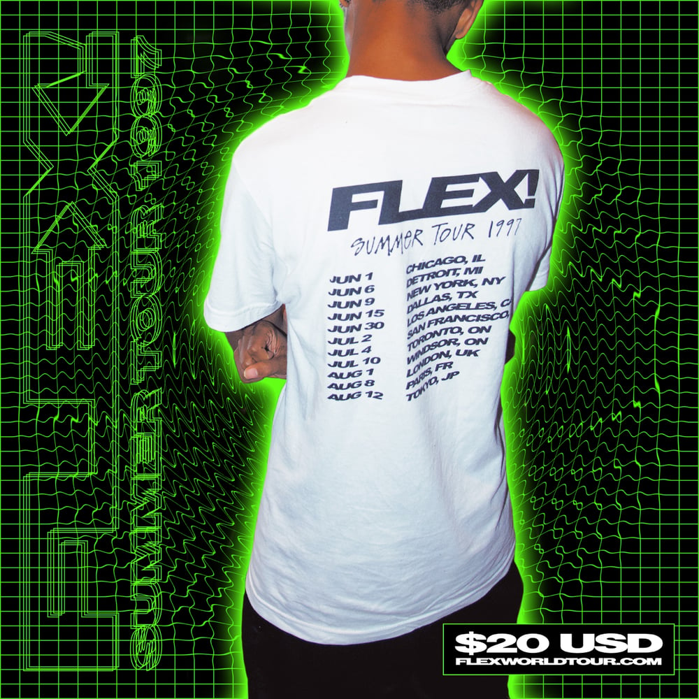 Image of Flex! Summer Tour 1997 Shirt