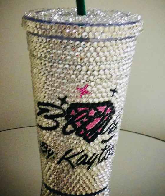 Image of Bling Starbucks Tumbler