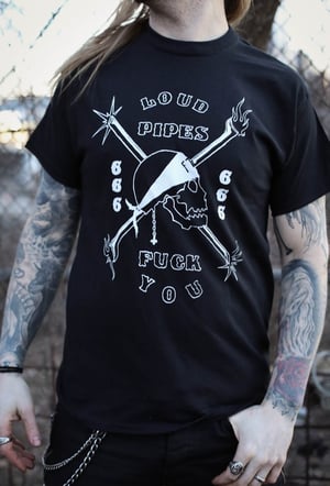 Image of Loud Pipes black shirt for men