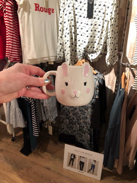 Image of Bertie bunny mug