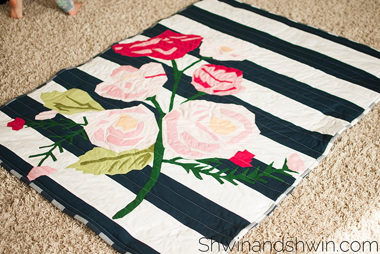 Floral Quilt Applique