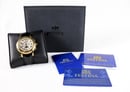 Image of Men's Festina Strata Moon Phase Chronograph Automatic Watch 18K Gold - White