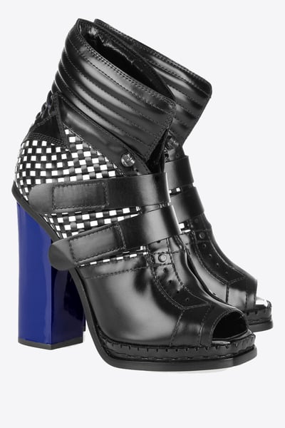 Image of BOTTINES EN CUIR TRESSÉ PROENZA SCHOULER