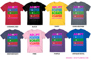 Image of ADOPT t-shirt