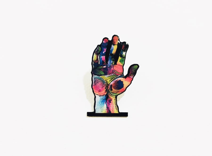 Image of Free Hue Lapel Pin