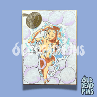 Image 1 of Suds n' Steam P4P Enamel Pin