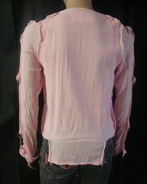 Image of Mickie and Minnie pink bondage shirt