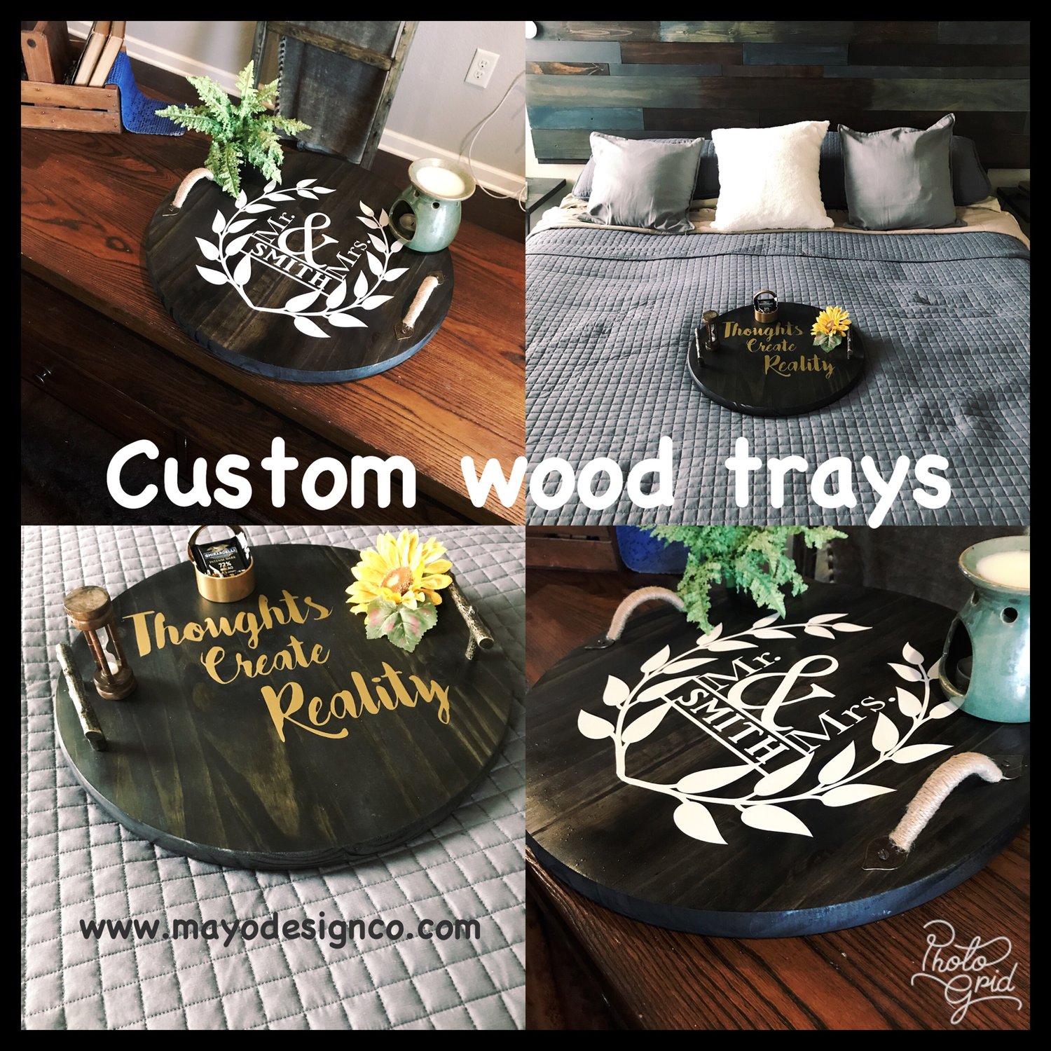 Image of Custom Wood Trays