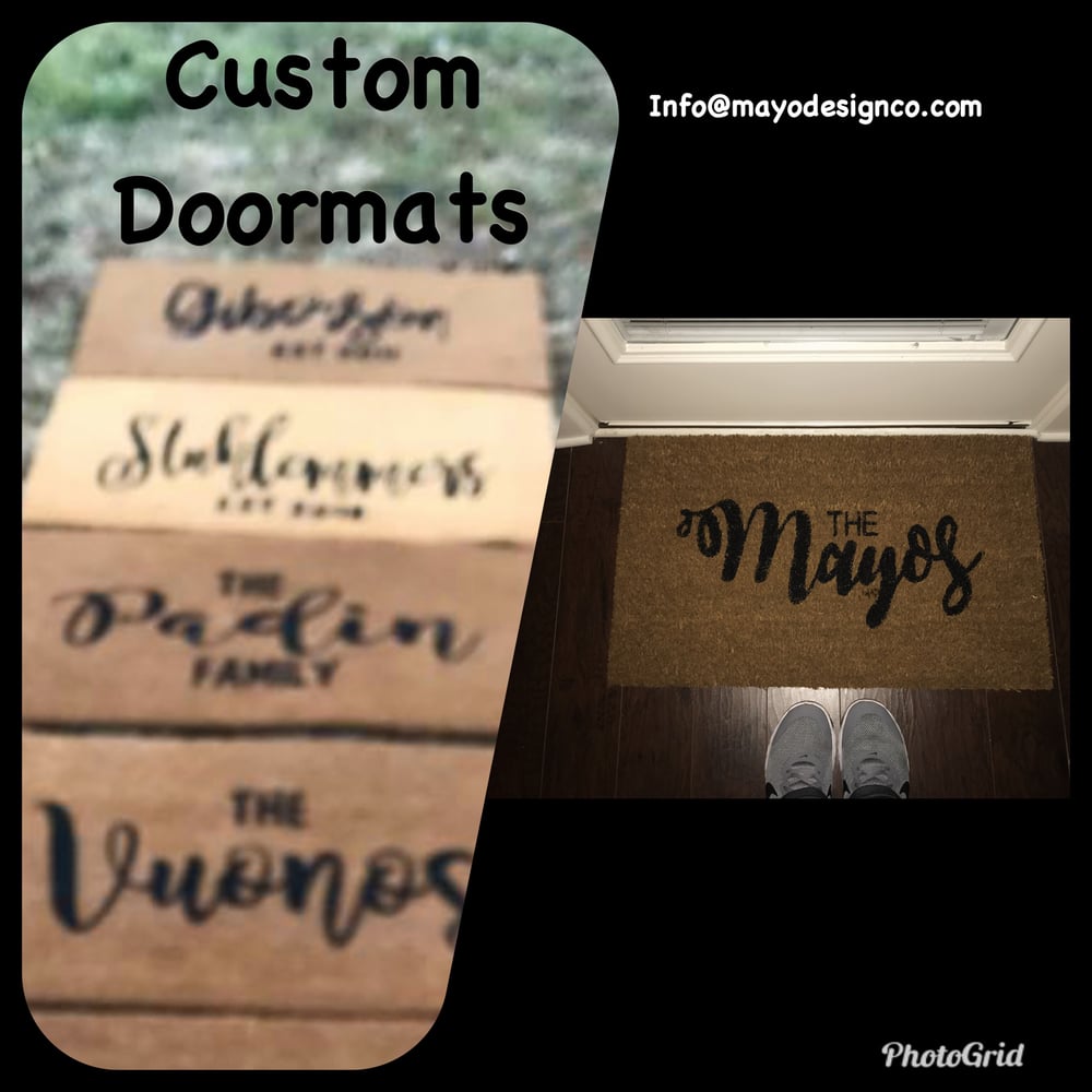 Image of Personalized Door Mats