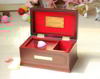 18 Tones Edition Lilium Elfen Lied Original Wooden Music Box, Beech Solid Wood, Lilium Music Boxes