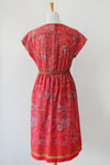 Image of SOLD Red Blooms Dress