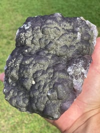 Image 11 of Purple Botryoidal Fluorite With Pyrite Specimen #1468