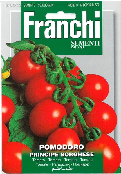 Image of Franchi Seeds Tomato Pomodoro Principe Borghese