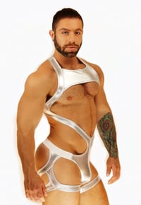 Image 2 of THE CHROME JOCK SINGLET