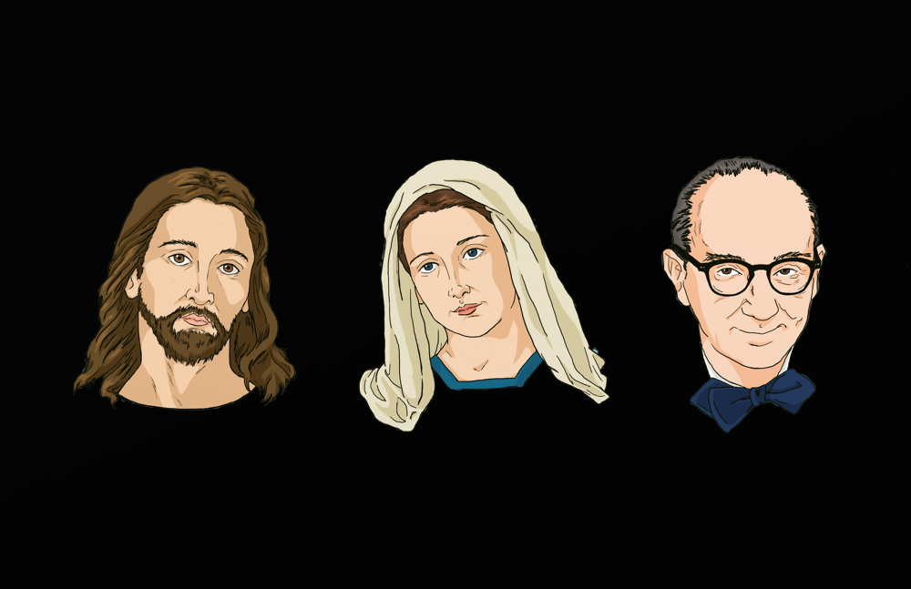 Jesus, Mary & Joseph TShirt PreOrder / Secret East Jesus, Mary & Joseph TShirt PreOrder / Secret East