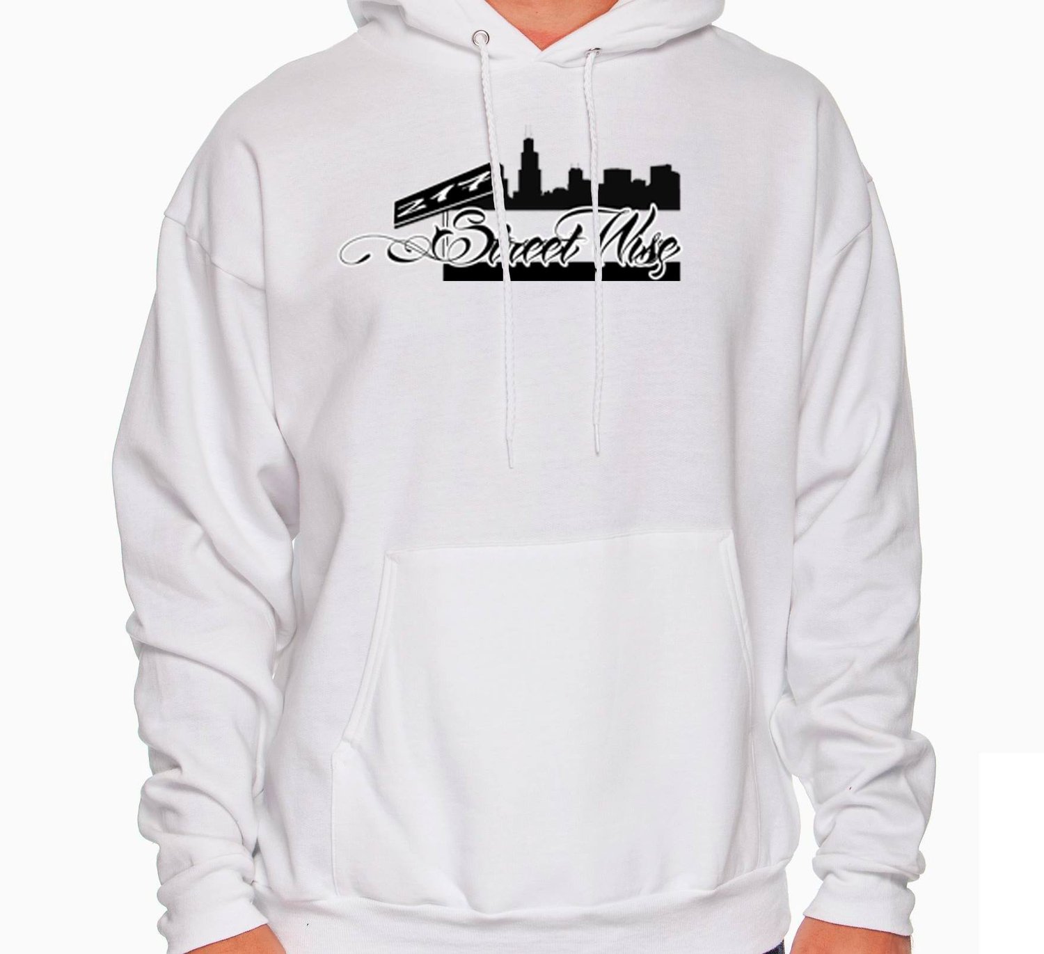 Image of Street Wise Hoodie White