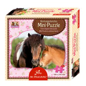 Image of Minipuzzle con bordes estampados de la colección Amigos de los caballos