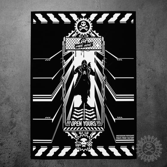 Image of AFFICHE FREE ZONE BUILDERS