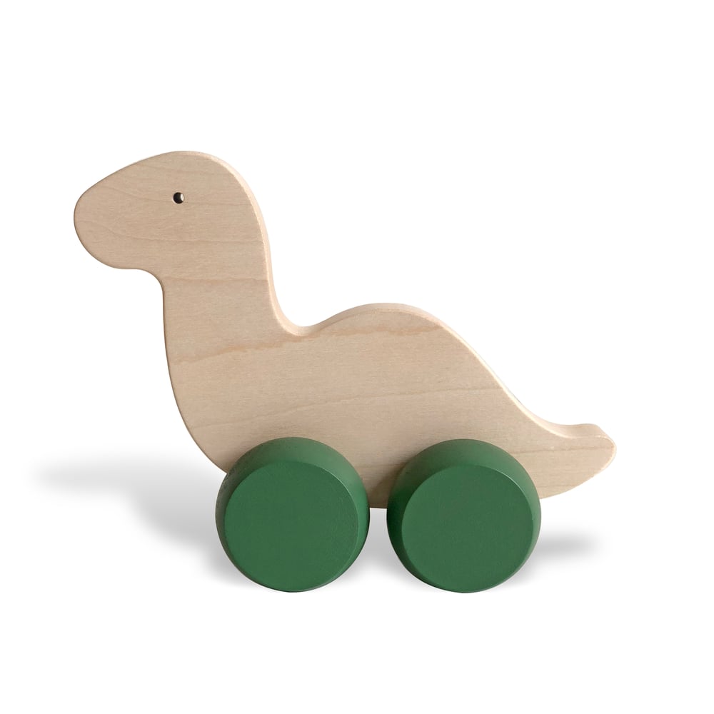 Image of Dinosaure en bois - Nessy