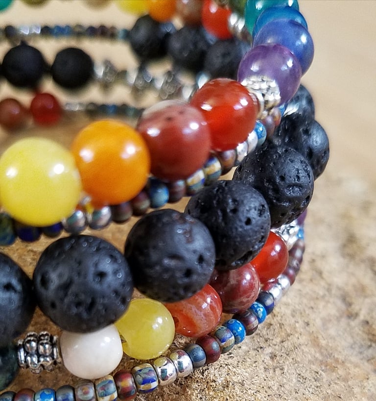 Chakra Wrap Bracelet Image 4