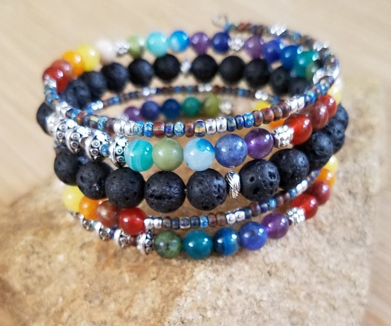 Chakra Wrap Bracelet Image 2