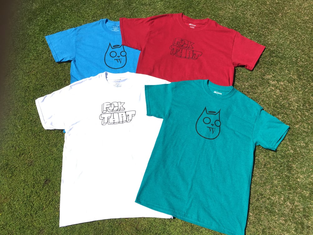 Image of F*CK THAT TEE WHITE/RED