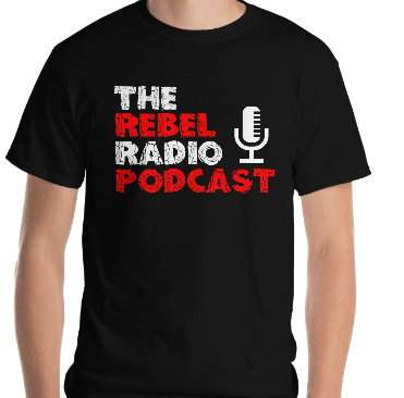 Image of Classic Rebel Radio Podcast Logo Shirt