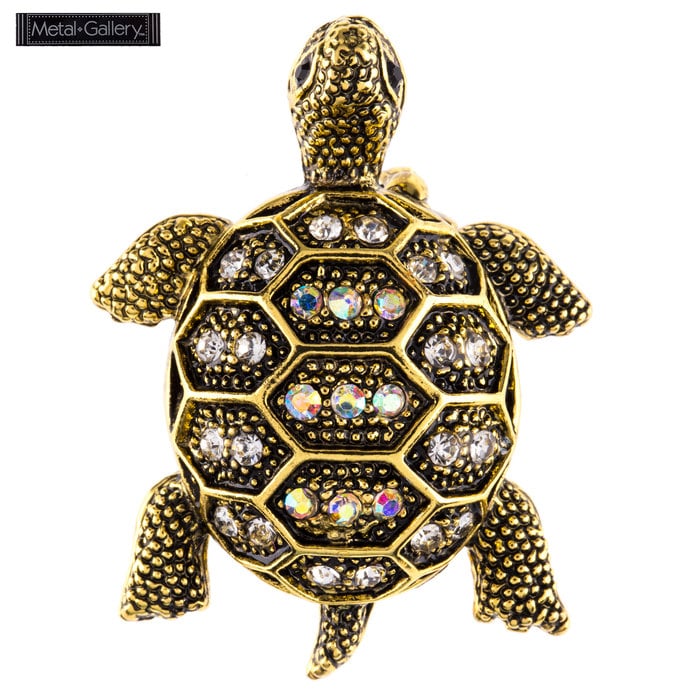 Image of ANTIQUE TURTLE BROOCH