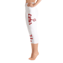 Image of Machine Leggings-White/Red