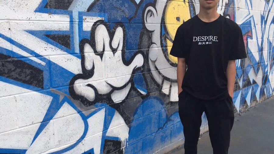 Image of Black Despire T Shirt